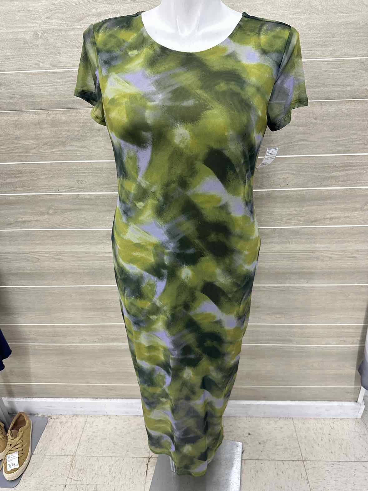 No Boundaries Size 16 Olive Womens Dress