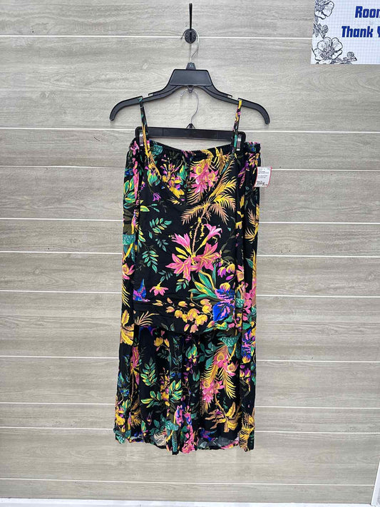 Cynthia Rowley Black Womens Women Size 14 Pant Set