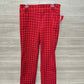 Croft & Barrow Red Womens Women Size 10 Pants
