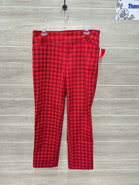 Croft & Barrow Red Womens Women Size 10 Pants