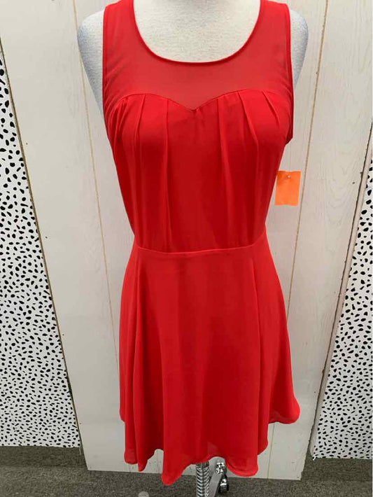 Express Red Womens Size 10 Dress