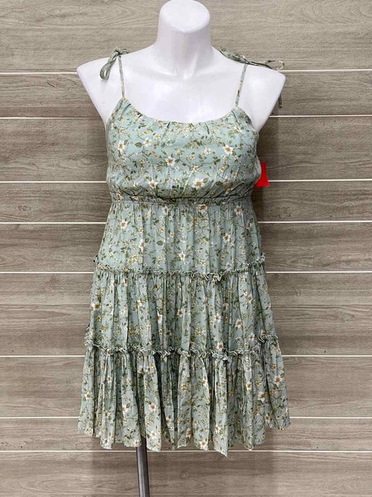 Green Womens Women Size 10/12 Dress