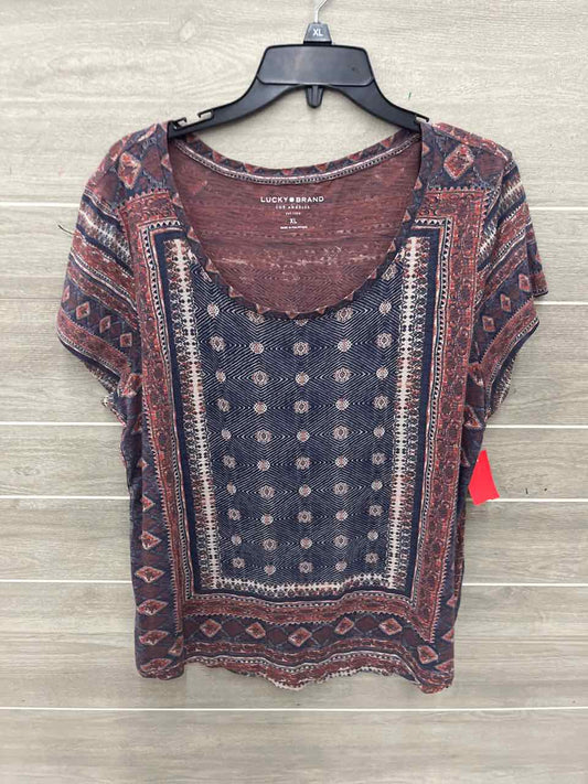 Lucky Size XL Blue Womens Shirt