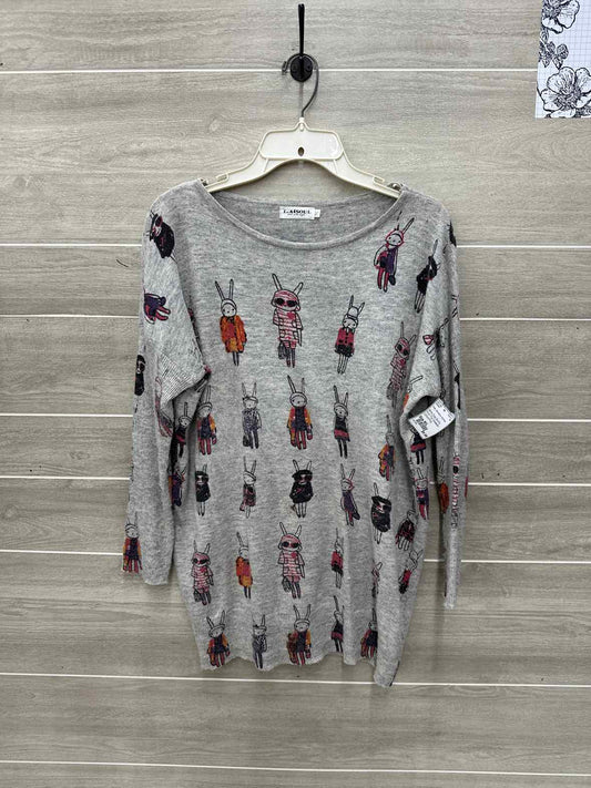Gray Womens Women Size M/L Sweater