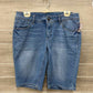Faded Glory Blue Womens Women Size 12 Shorts
