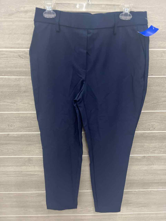 JL Atelier Size 8/10 Navy Womens Pants