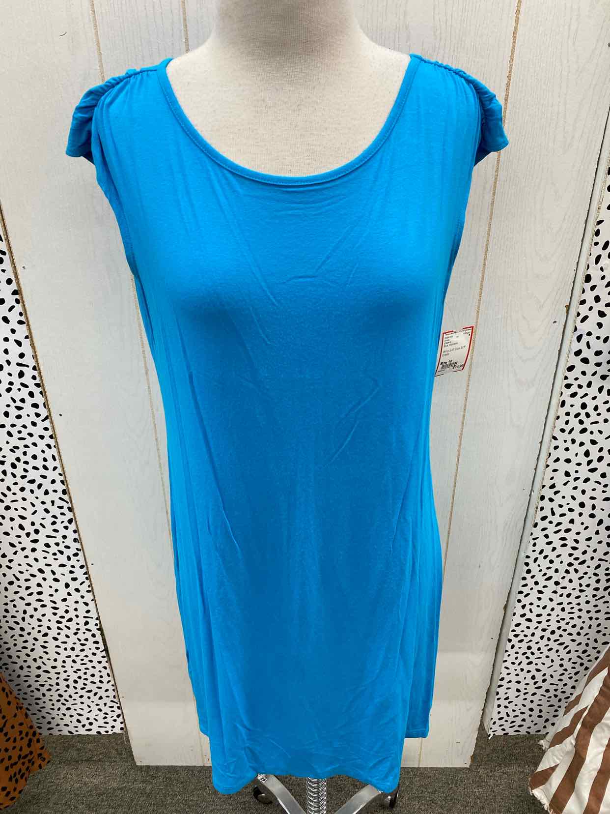 Chico's Blue Womens Size 10 Dress