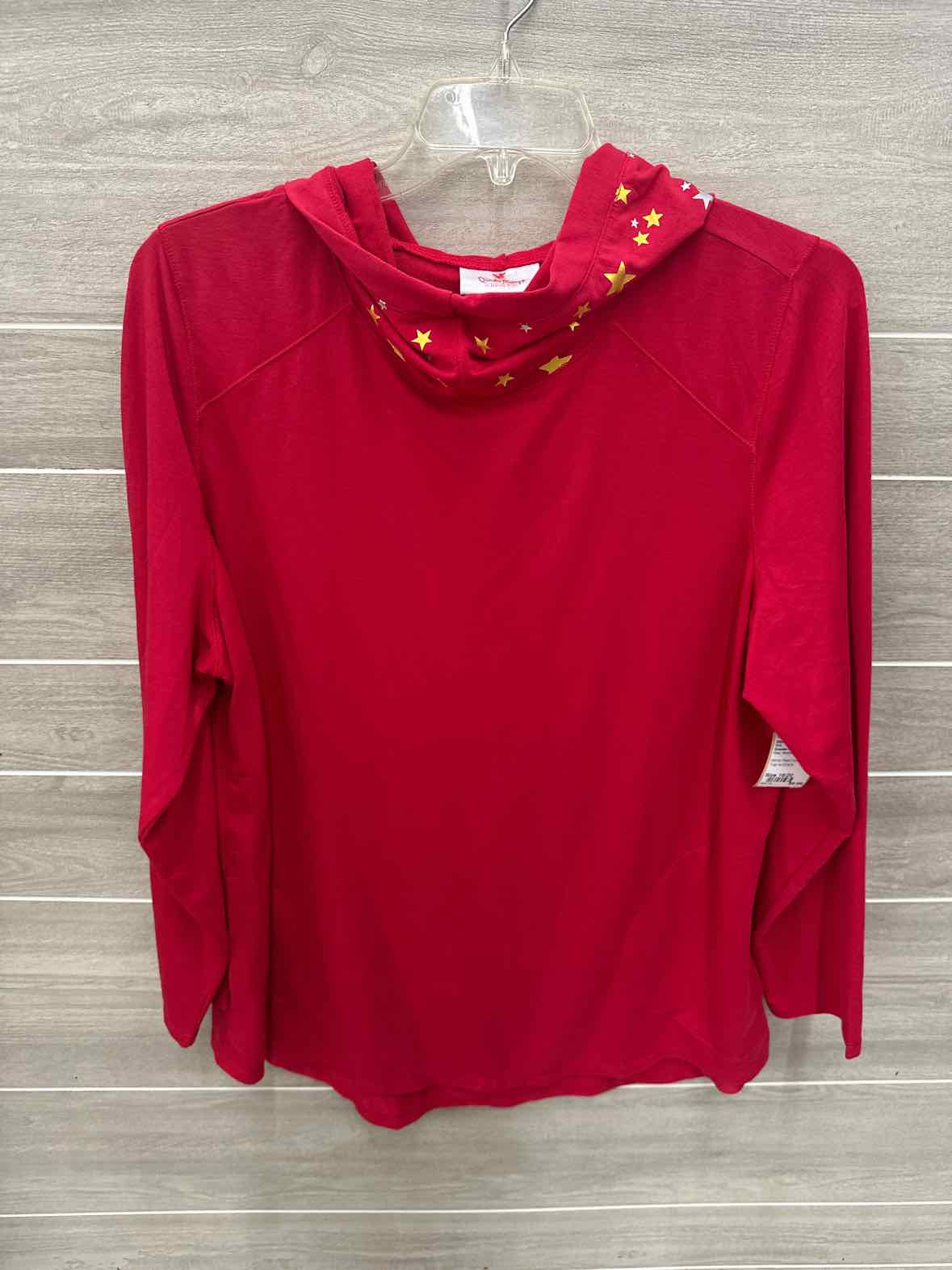 Quacker Factory Red Womens Size 18/20 Shirt