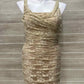 Express Size 10/12 Tan Womens Dress