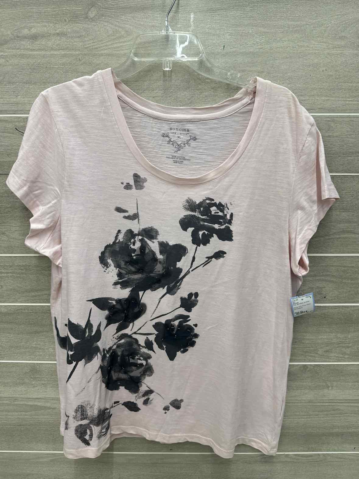 Sonoma Size XL Pink Womens Shirt