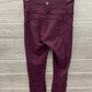 Lululemon Size 2 Burgundy Womens Leggings