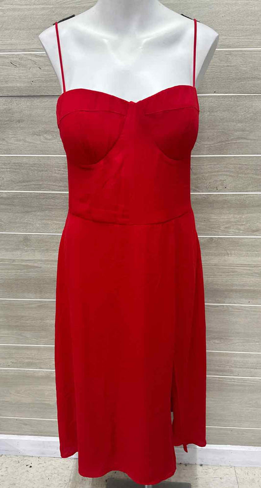 Socialite Size 10/12 Red Womens Dress