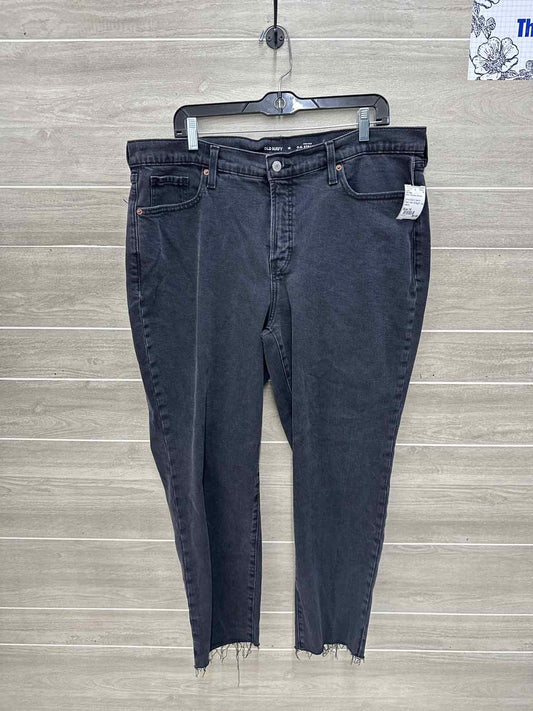 Old Navy Black Womens Women Size 18 Jeans