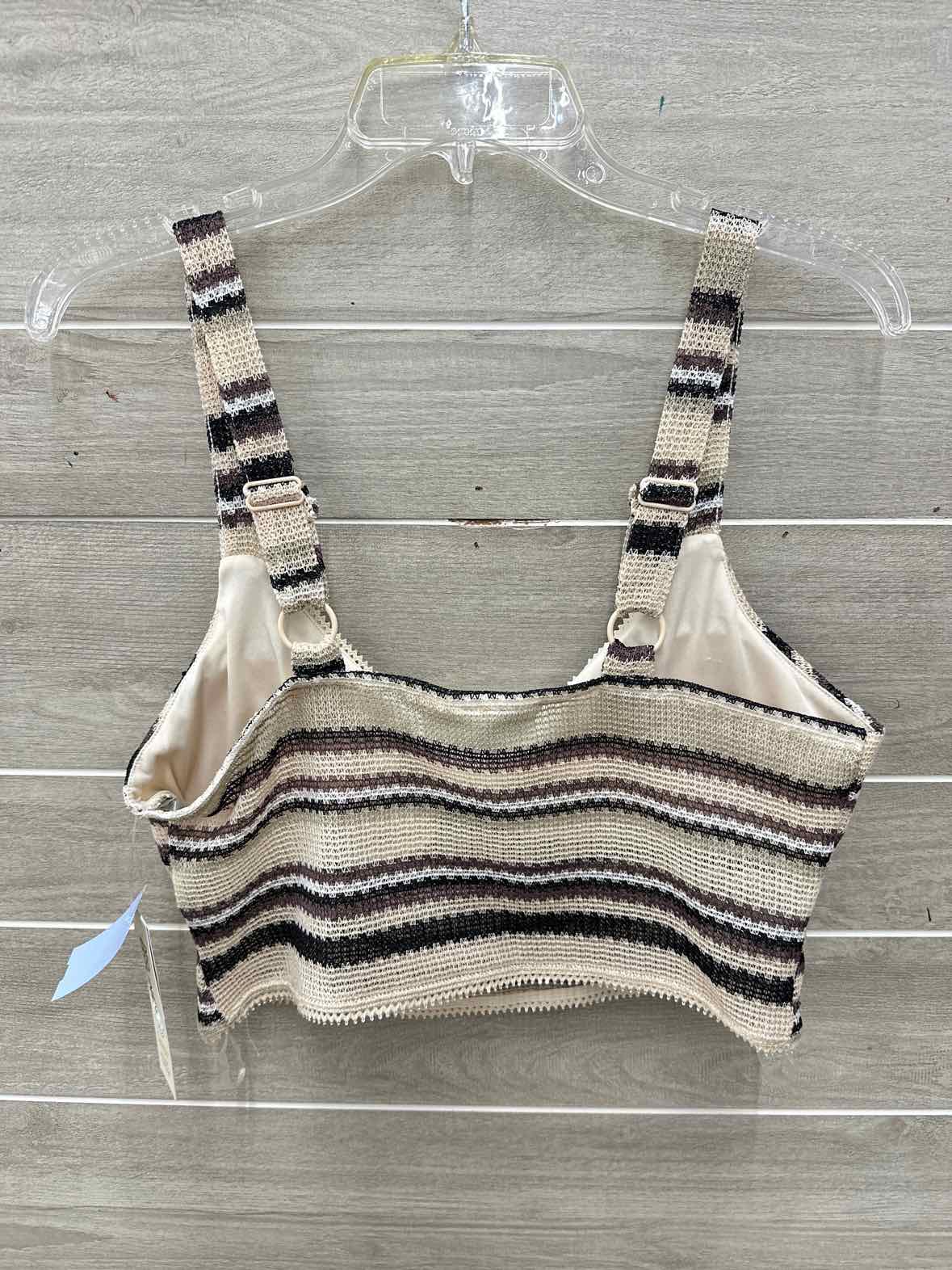 No Boundaries Size L Tan Womens Tank Top