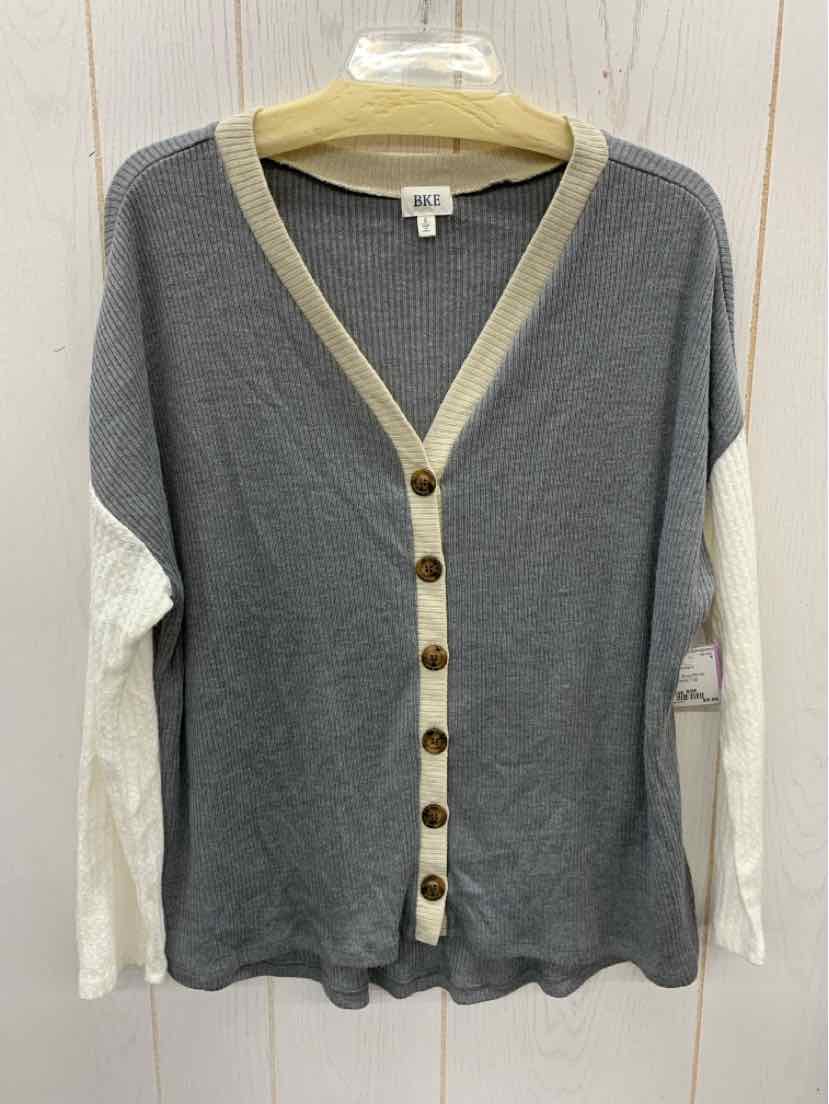 BKE Gray Womens Size S/M Shirt