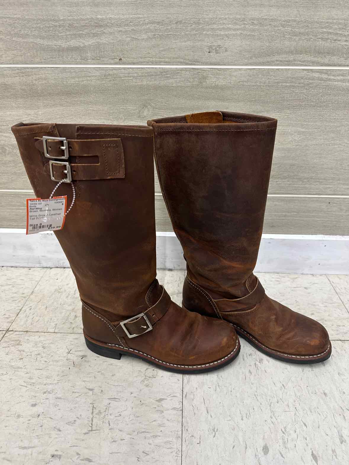 Red Wing US Shoe Size 6 Brown Womens Boots