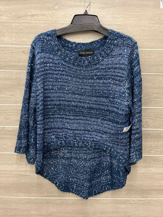 Size L Blue Womens Sweater