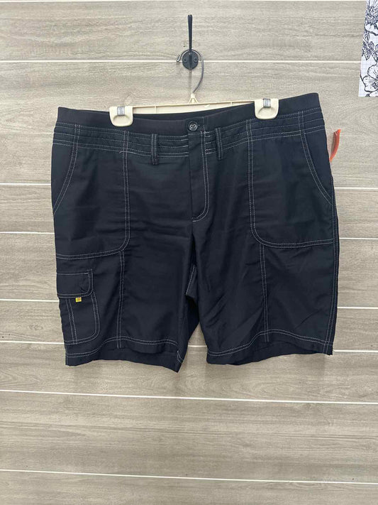 Made for Life Black Womens Women Size XL Shorts
