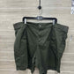 Lee Size 24W Olive Plus Shorts