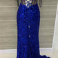 Blue Womens Size 4 Gown/Evening Wear