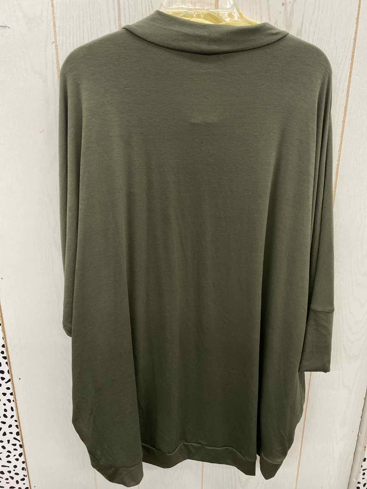 Ellie Autumn Olive Womens Size L/XL Shirt