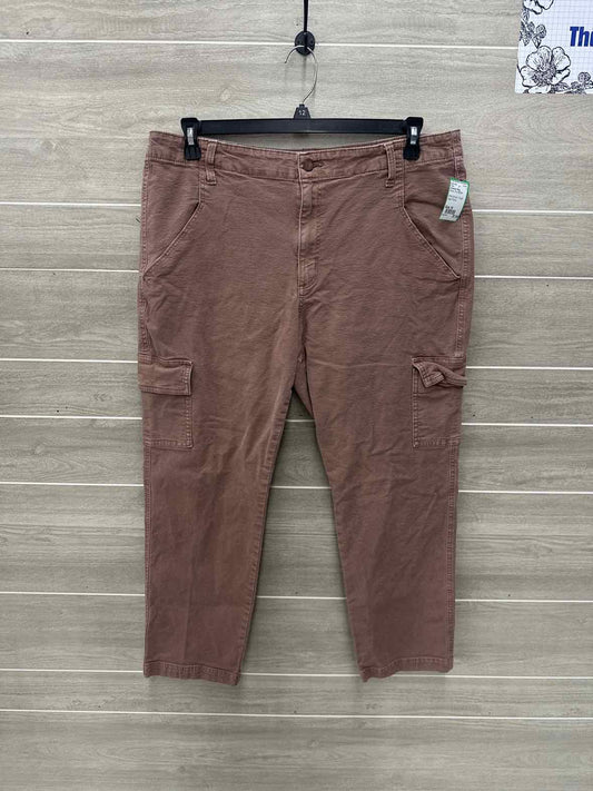 Universal Thread Size 18 Brown Plus Pants