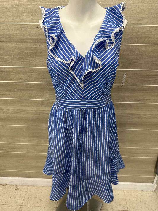 Julia Jordan Size 8 Blue Womens Dress
