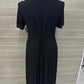 Studio 1940 Black Womens Women Size 12 Dress