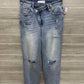 Risen Size 7/8 Blue Womens Jeans
