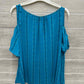 Worthington Size M Blue Womens Shirt