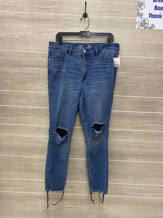 Old Navy Blue Womens Size 14 Jeans