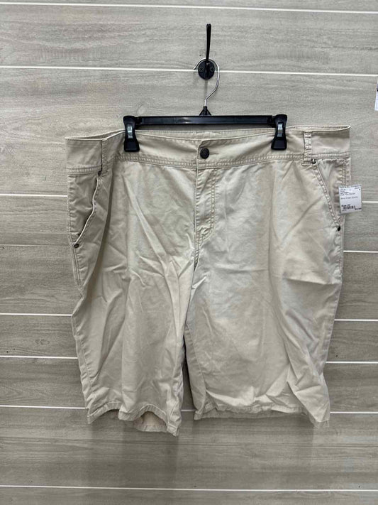 Lane Bryant Size 20 Khaki Plus Shorts