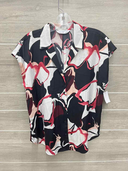 Nine West Size M Black Womens Shirt