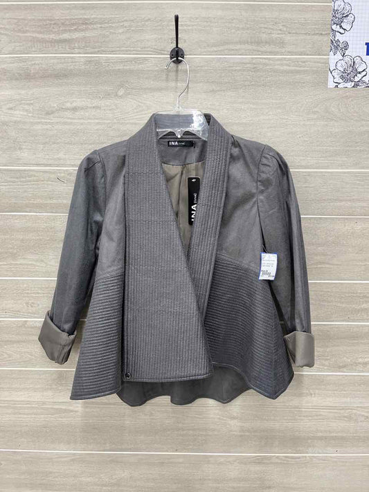 INA Size 24 Gray Womens Blazer