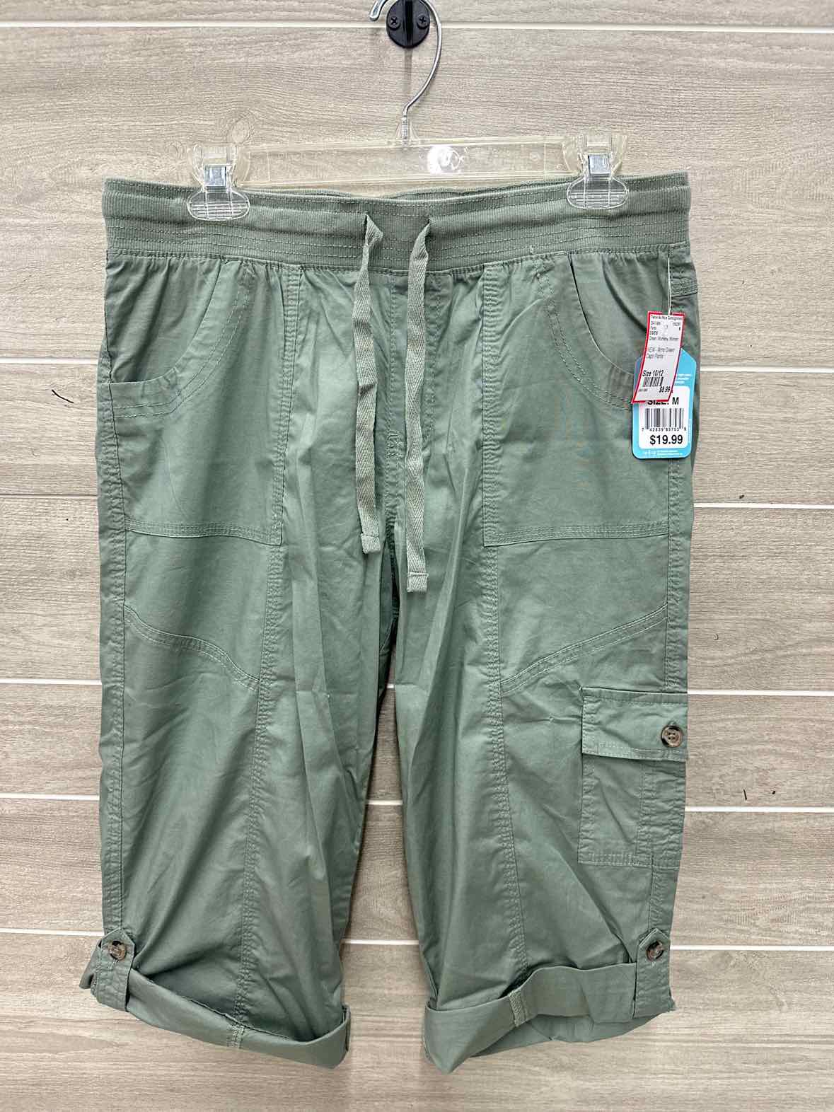 CG/CG Size 10/12 Green Womens Pants