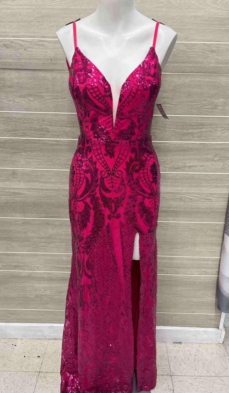 Size 0 Pink Womens Gown/Evening Wear