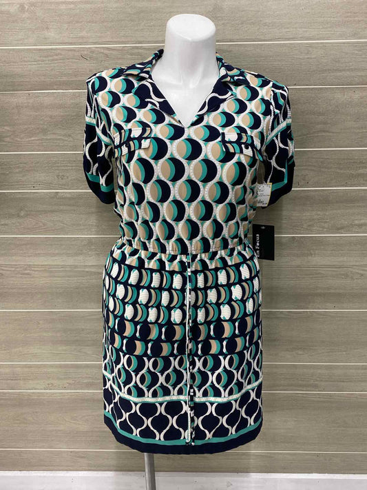 En Focus Teal Womens Size 12 Dress