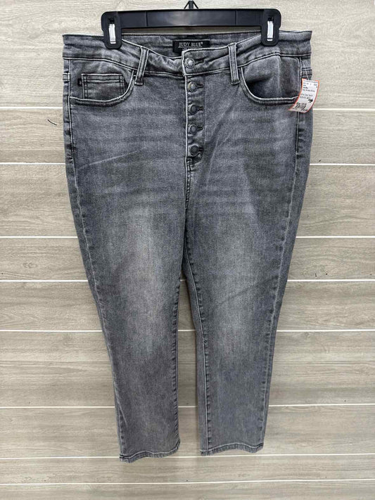 Judy Blue Gray Womens Women Size 15/16 Jeans