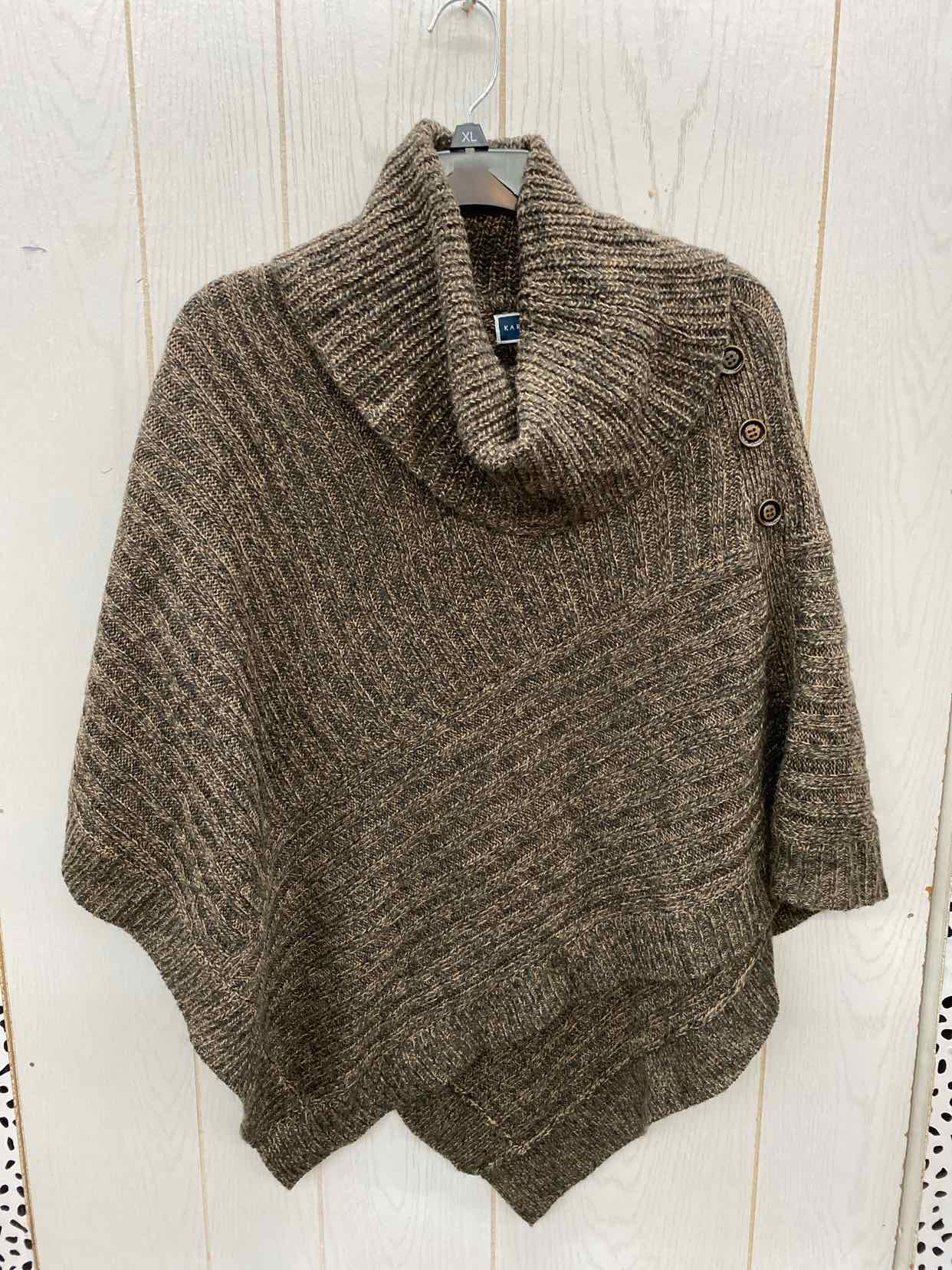 Karen Scott Brown Womens Size M Sweater