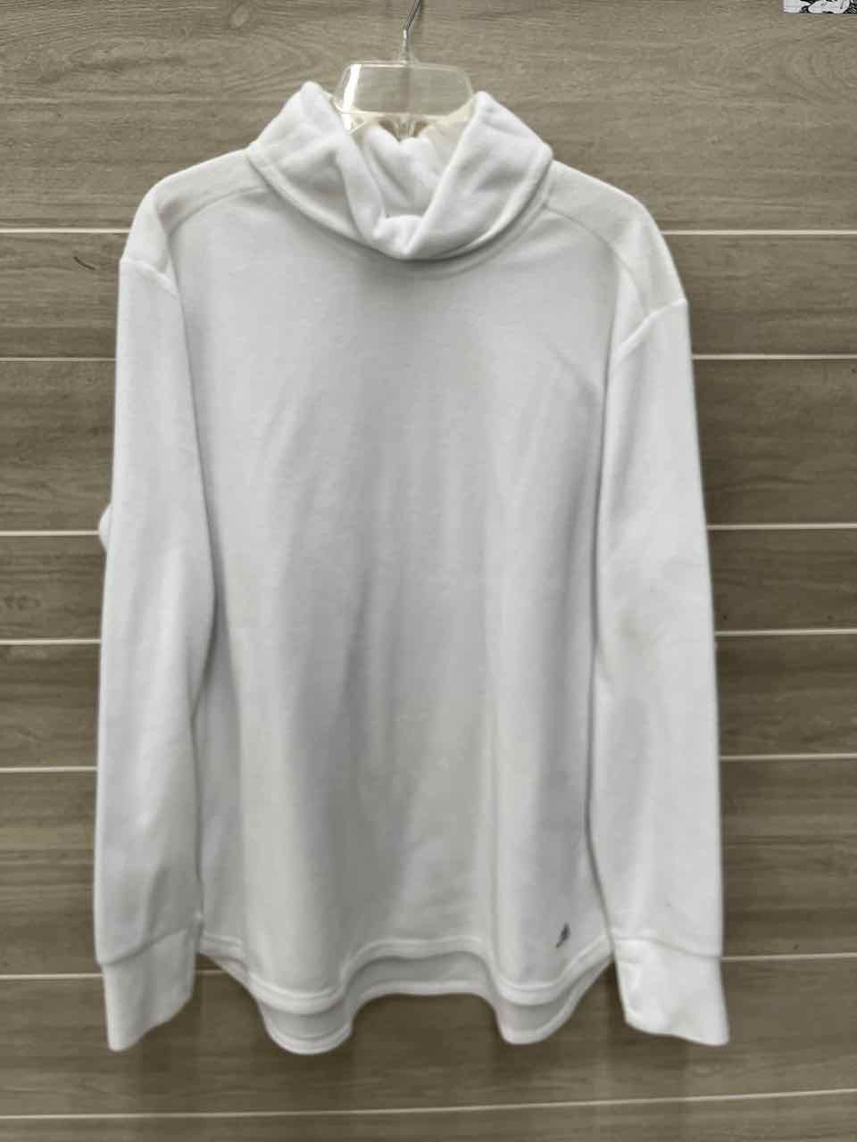 Adidas Size XL White Womens Sweatshirt