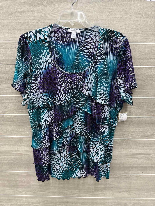Dressbarn Size 3X Teal Plus Shirt