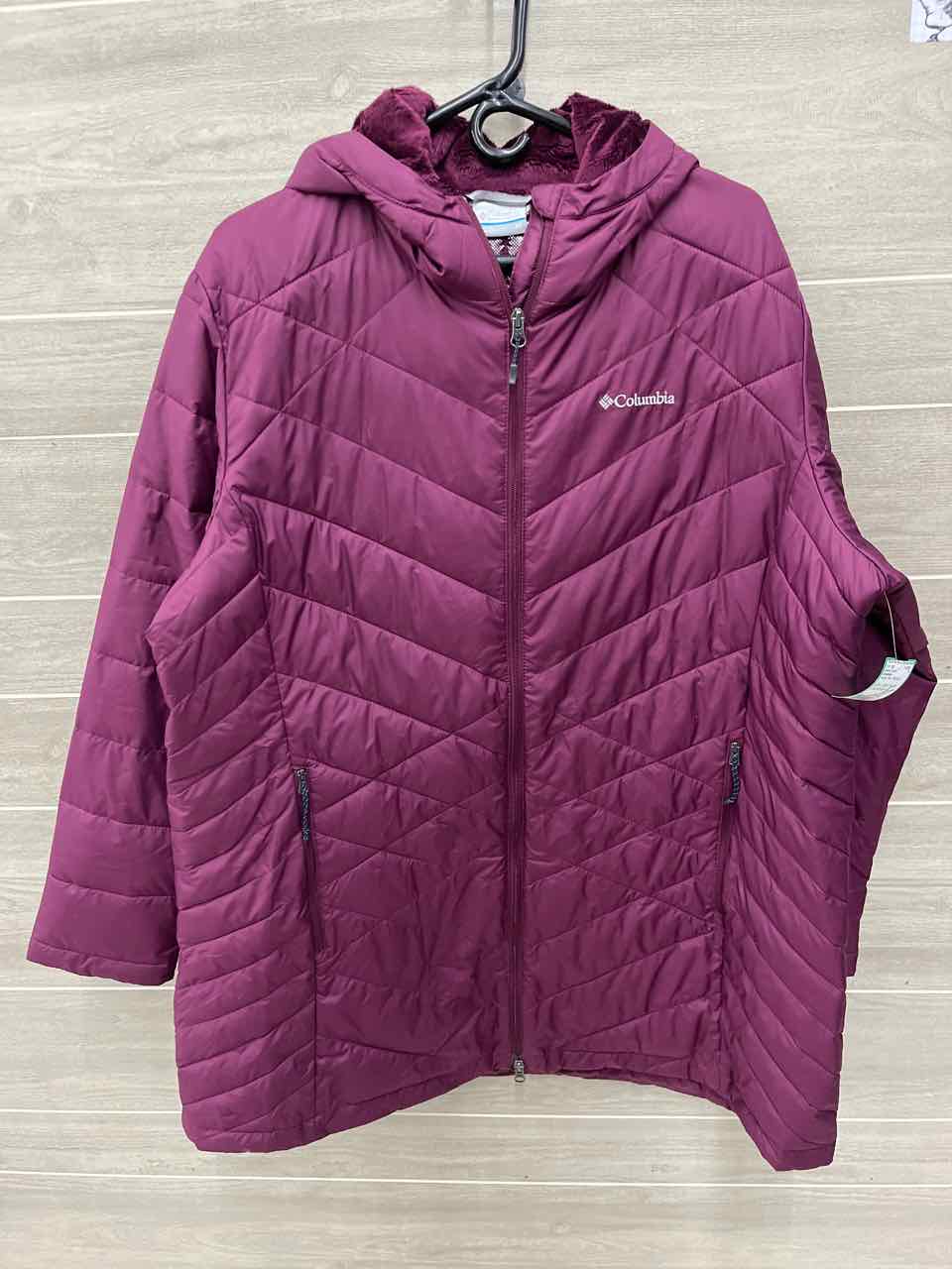 Columbia Size 2X Purple Plus Jacket (Outdoor)