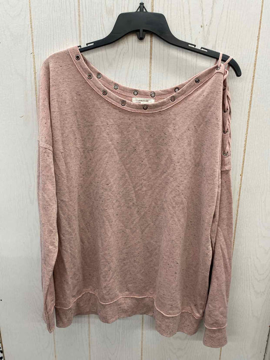 Maurices Pink Womens Size M Shirt