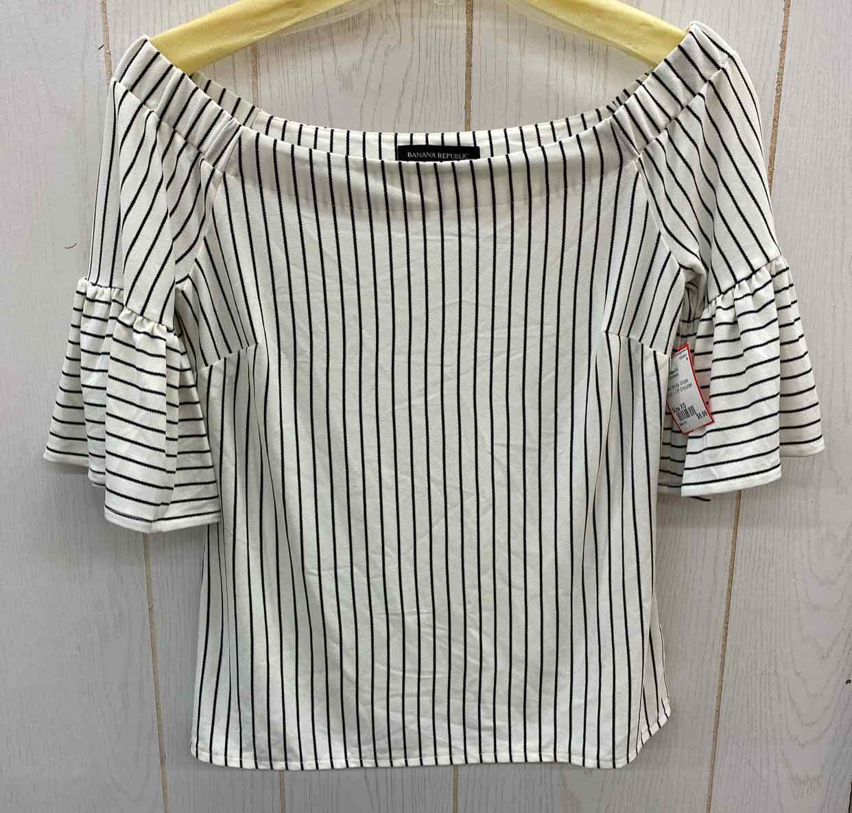 Banana Republic White Womens Size XS Shirt