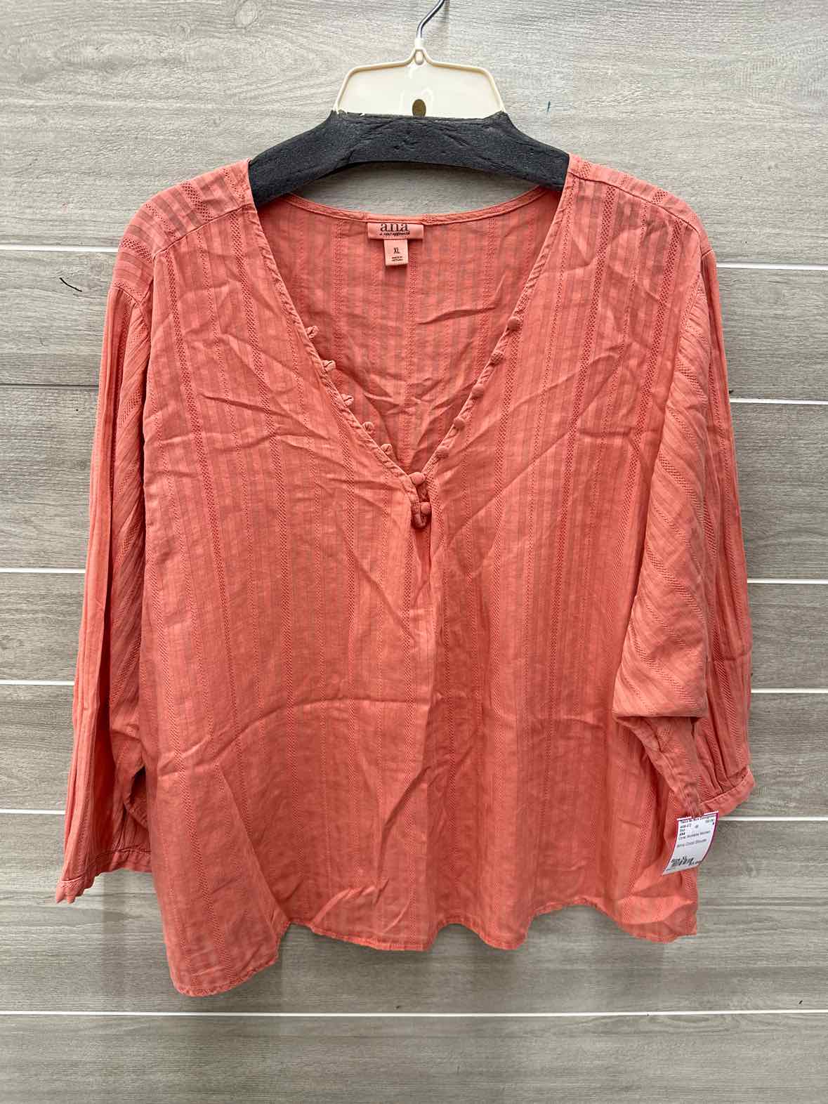 ANA Size XL Coral Womens Shirt