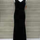 JJ's House Black Womens Women Size 6 Gown/Evening Wear