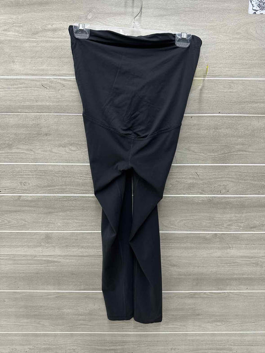 Isabel Size M Black Maternity Leggings