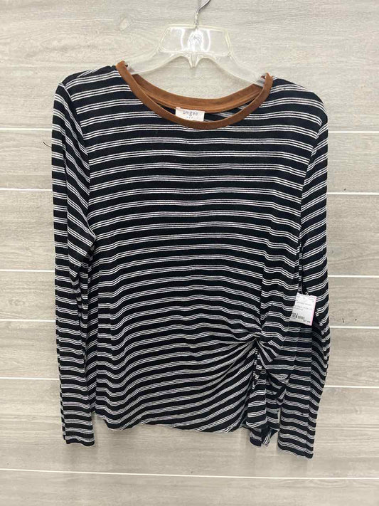 Umgee Size L Black Womens Shirt