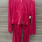 JUICY Size XL Pink Womens Pant Set