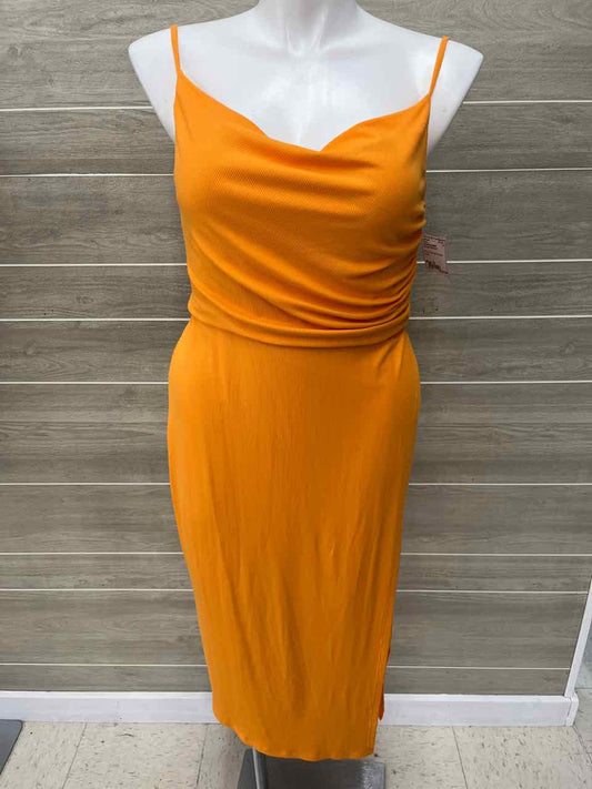Laundry by Shelli Orange Womens Size 12 Dress